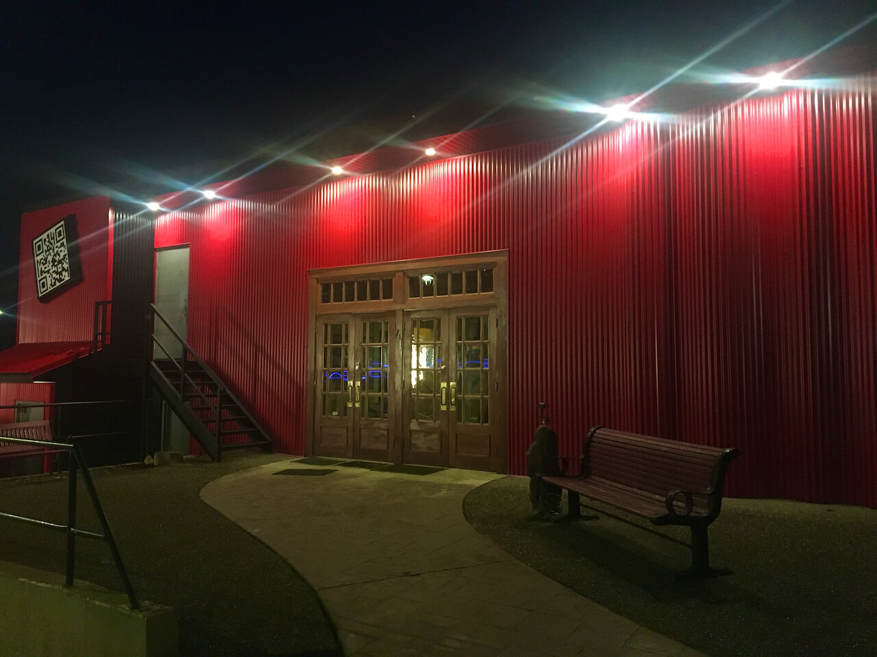 The front of house at Shuswap Theatre in Salmon Arm.