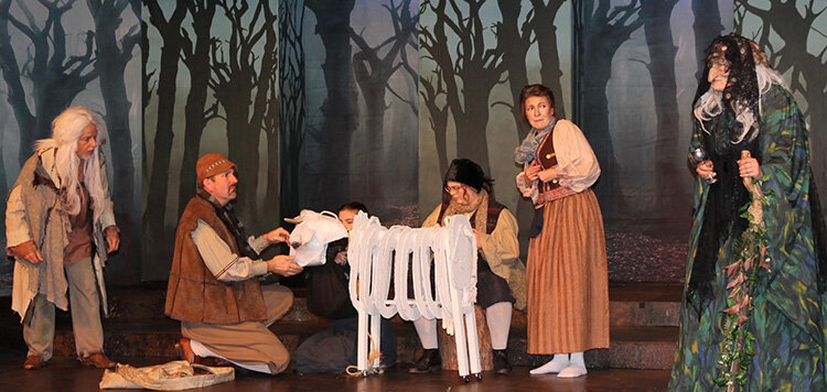 A scene from Shuswap Theatre's production of Into the Woods.